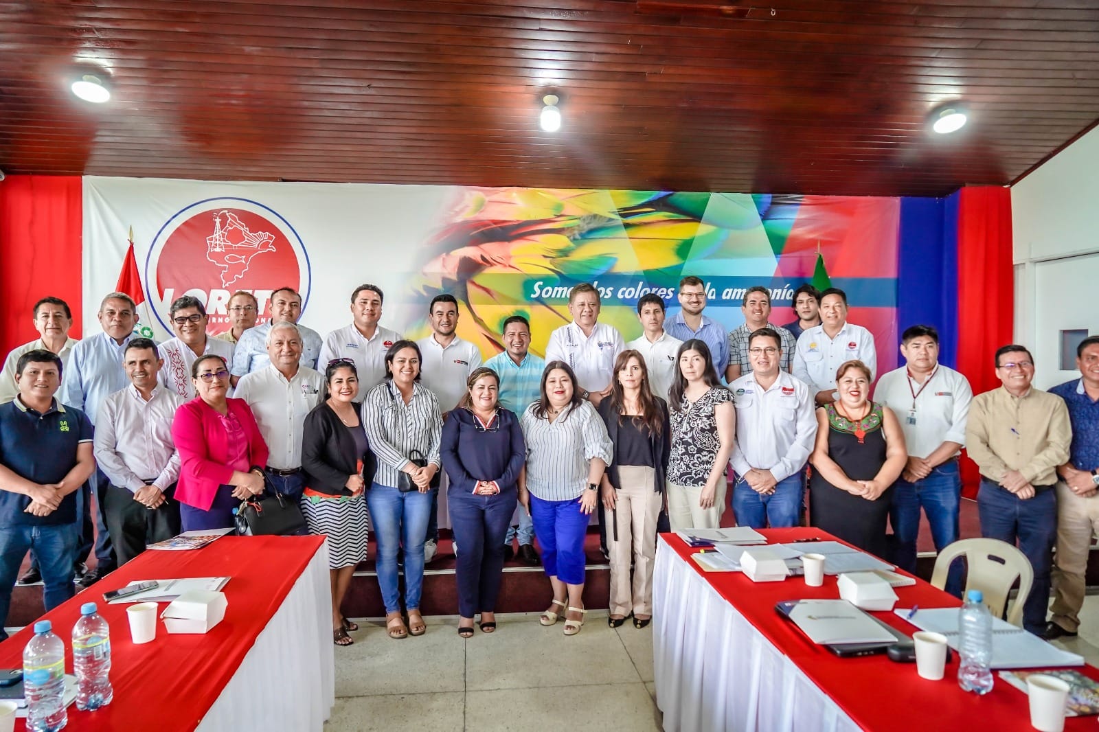 Gobernador regional de loreto lidera instalación del sub grupo de trabajo del eje económico