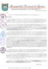Vista preliminar de documento RESOLUCION DE ALCALDIA 107-2019-MPA-A