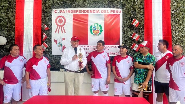 Entrega de Copa al Primer Lugar