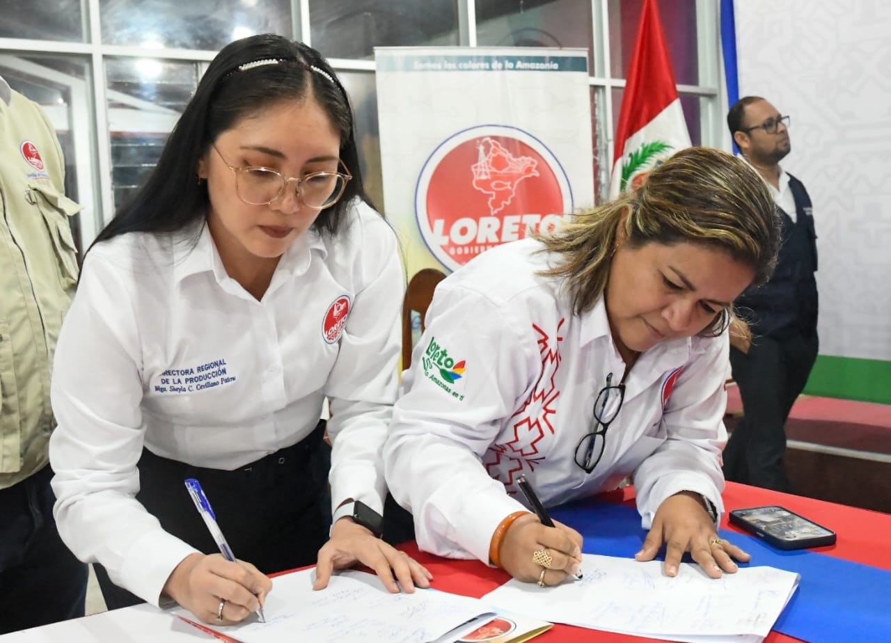 Gobierno regional de loreto desarrolla mesa de trabajo junto a PCM, MEF, MPM Y UNAP