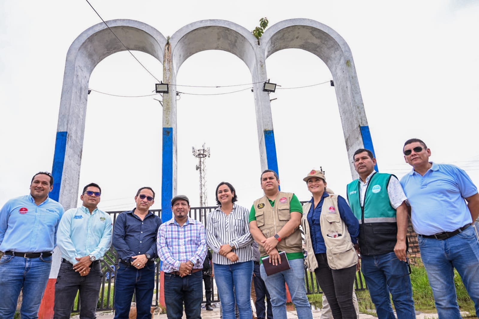 Gobernador regional de loreto inspecciona instalaciones de la villa olímpica