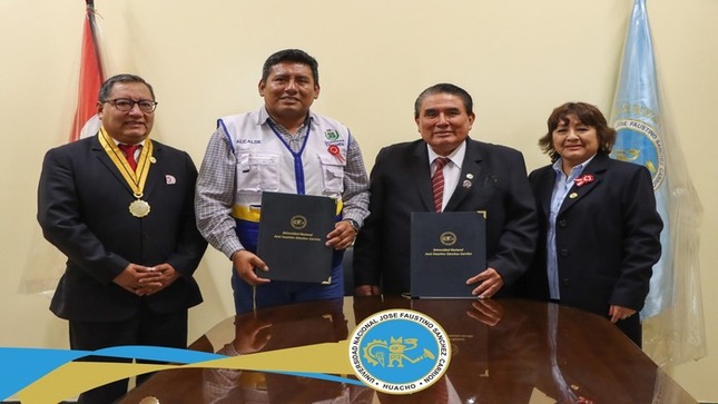 Estudiantes de pregrado de la UNJFSC podrán realizar sus prácticas preprofesionales en la Municipalidad Distrital de Végueta, gracias al Convenio Marco de Colaboración Interinstitucional.