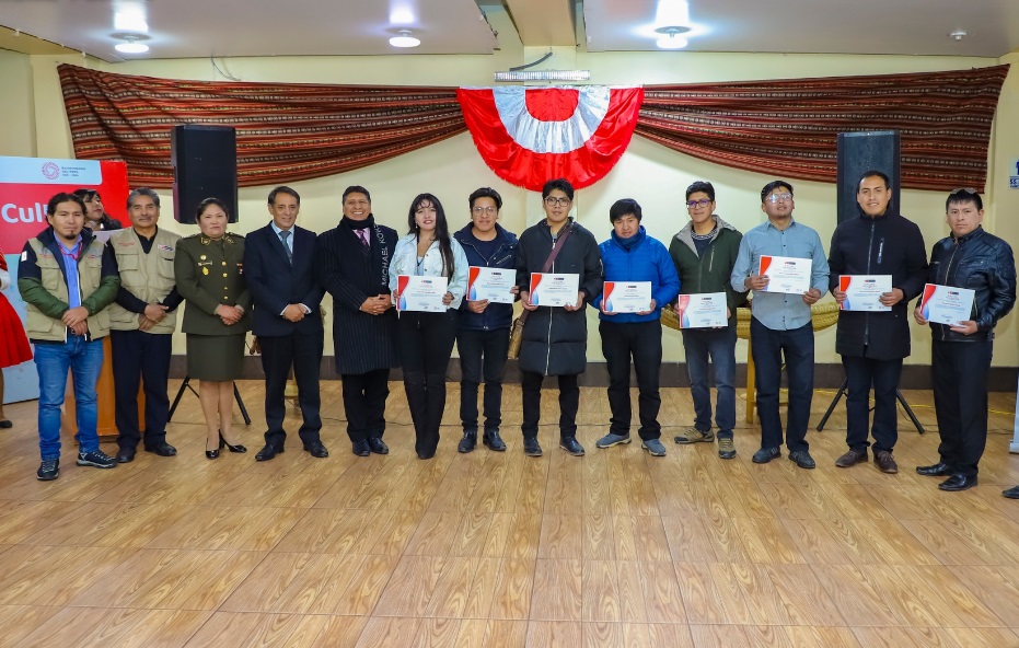 Municipalidad de Puno felicita y saluda el décimo cuarto aniversario del Ministerio de Cultura