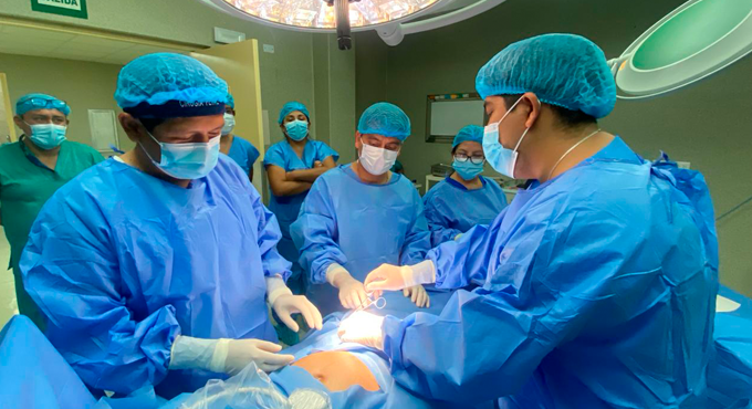 Primera cirugía fetal para tratar la secuencia TRAP