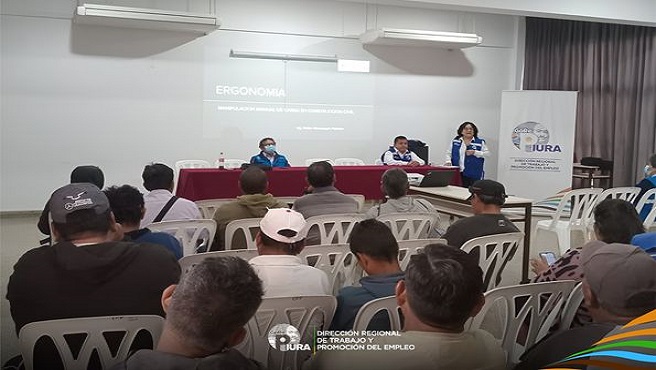 La Dirección Regional de Trabajo y Promoción del Empleo, a cargo del abog. Jorge Olaya Ramos, participó de la Campaña de Promoción de la Cultura de Seguridad y Salud en el Trabajo