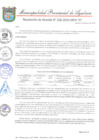 Vista preliminar de documento RESOLUCION DE ALCALDIA 226-2019-MPA-A