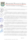 Vista preliminar de documento RESOLUCION DE ALCALDIA 233-2019-MPA-A