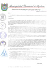 Vista preliminar de documento RESOLUCION DE ALCALDIA 234-2019-MPA-A