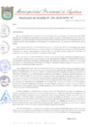 Vista preliminar de documento RESOLUCION DE ALCALDIA 235-2019-MPA-A