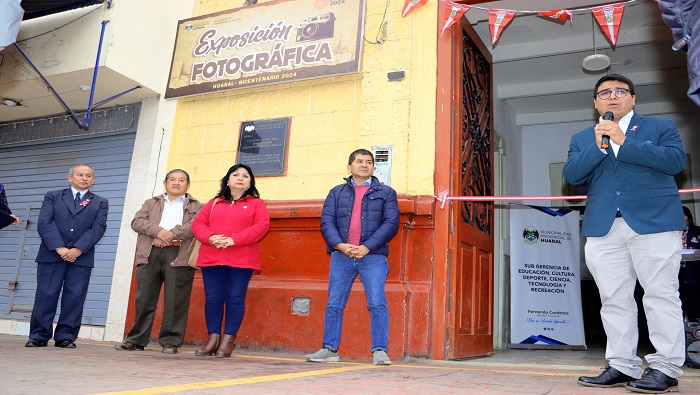 Se inauguró exposición fotográfica "Huaral Bicentenario 2024"
