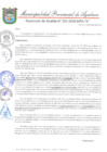 Vista preliminar de documento RESOLUCION DE ALCALDIA 242-2019-MPA-A