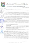 Vista preliminar de documento RESOLUCION DE ALCALDIA 252-2019-MPA-A