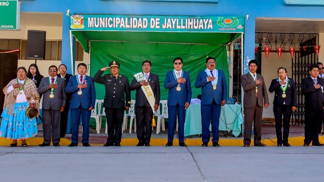 El centro poblado de Jayllihuaya conmemora su XXVI Aniversario de creación política y la "Festividad de Santiago Apóstol"