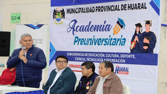 300 Jóvenes inician su preparación en la Academia Municipal Pre Huaral