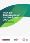 Vista preliminar de documento PLAN DE COMUNICACION INSTITUCIONAL 2024 - MINISTERIO DEL AMBIENTE