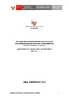 Vista preliminar de documento Informe de evaluación de las PNOC 2011