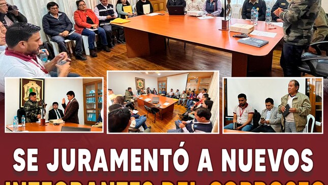 Se juramentó a nuevos integrantes de  COPROSEC
