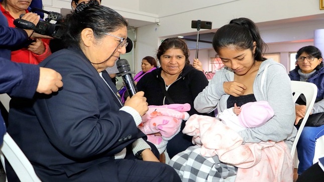 Huaral, pionera en promover la lactancia materna a nivel nacional 