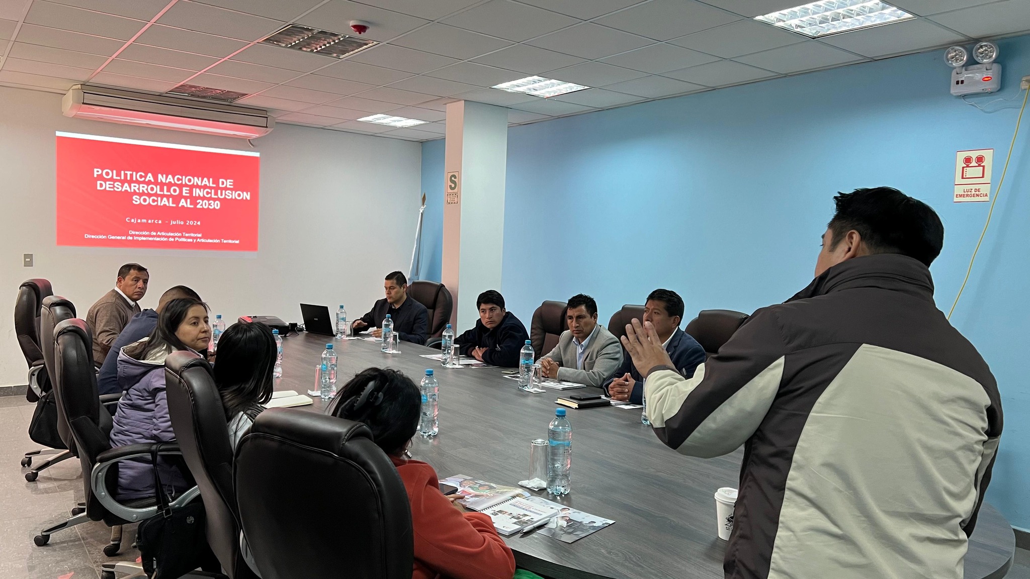 Conformación de la Red de Gerentes de Desarrollo Social de la Región Cajamarca - Provincia de Cajabamba