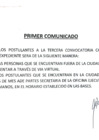 Vista preliminar de documento PRIMER COMUNICADO