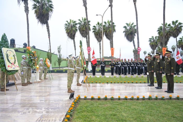 Ceremonia Dia del Servicio de Material de Guerra