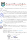 Vista preliminar de documento RESOLUCION DE ALCALDIA 264-2019-MPA-A