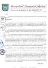 Vista preliminar de documento RESOLUCION DE ALCALDIA 284-2019-MPA-A
