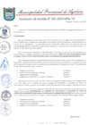 Vista preliminar de documento RESOLUCION DE ALCALDIA 305-2019-MPA-A