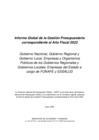 Vista preliminar de documento Informe Global Gestion Presupuestaria 2023