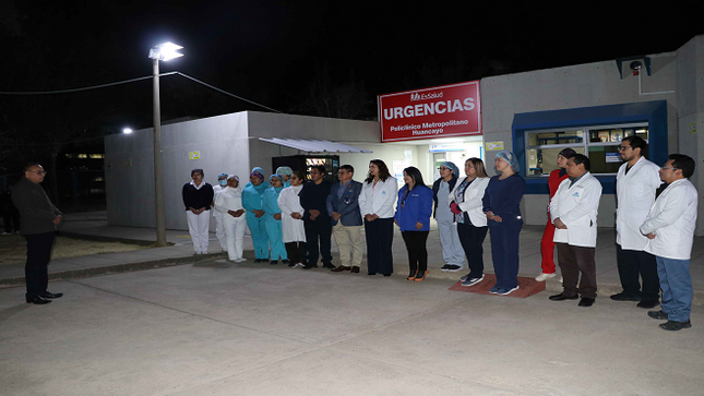 EsSalud implementa atención 24 horas en área de urgencias del Policlínico Metropolitano de Huancayo