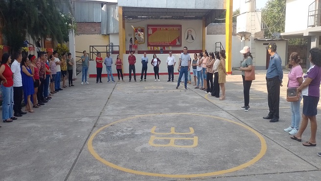 Docentes participantes del Taller de Capacitación.