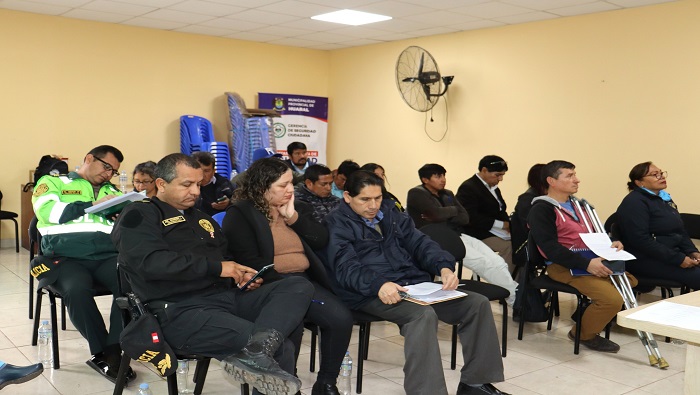 acciones a favor de la seguridad ciudadana en la provincia de Huaral