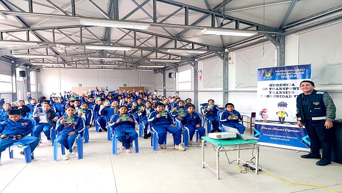 Continuamos promoviendo la educaciΓ³n vial en la provincia de Huaral
