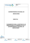 Vista preliminar de documento S03OAFDI010 -LINEAMIENTOS PARA LA GESTION DE LOS BIENES MUEBLES DE MIGRACIONESV01FF