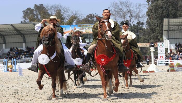 Jinetes peruanos ganan Concurso Internacional Ecuestre por el Bicentenario de la Batalla de Junín