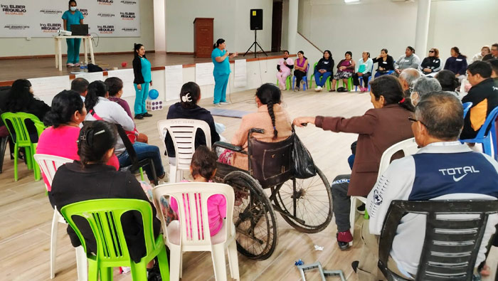 Programa Contigo capacita a más de 370 cuidadores de personas con discapacidad severa en Lambayeque