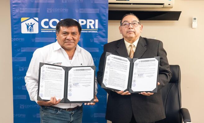 En el marco de este convenio, se desarrollará un plan de trabajo detallado que asegure el proceso de diagnóstico y formalización de viviendas en los tiempos estipulados.