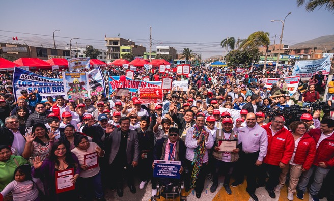 Entre 2023 y junio del 2024, Cofopri ha entregado cerca de 71 mil títulos a nivel nacional, en el marco de la campaña gratuita: "Título en mano, Seguridad de Propietario".