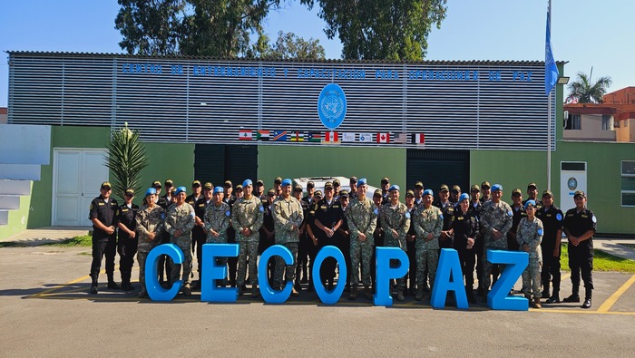 Ministerio de Defensa capacita a 32 efectivos de la Policía Nacional para cumplir con misiones de paz