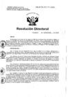 Vista preliminar de documento Resolucion Directoral Hospital Nacional HNDAC