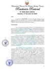 Vista preliminar de documento Resolución Rectoral