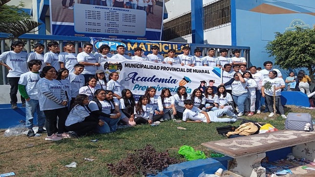  postulantes de la Pre Huaral 