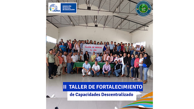  II  Taller de Fortalecimiento de Capacidades Descentralizado