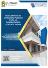 Vista preliminar de documento Reglamento Contrato Docente 2024-III