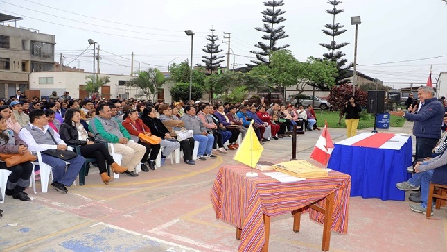 Juntas Vecinales Comunales del distrito de Huaral 