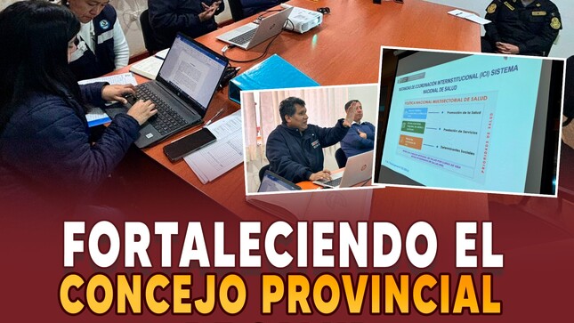 Fortaleciendo el Concejo Provincial de Salud de Cajabamba
