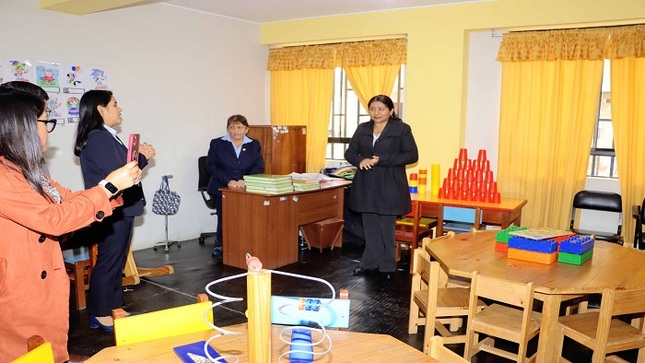 trabajo de la Municipalidad Provincial de Huaral en beneficio de la primera infancia 