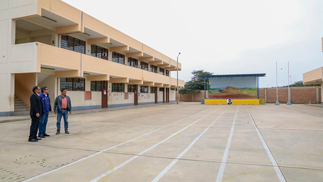 Losa deportiva de Institución Educativa José Eulogio Garrido contará con remodelado cobertor