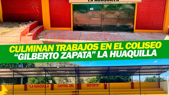 La Municipalidad Distrital de Morropón culmina Rehabilitación del Coliseo Gilberto Zapata del Caserío La Huaquilla.