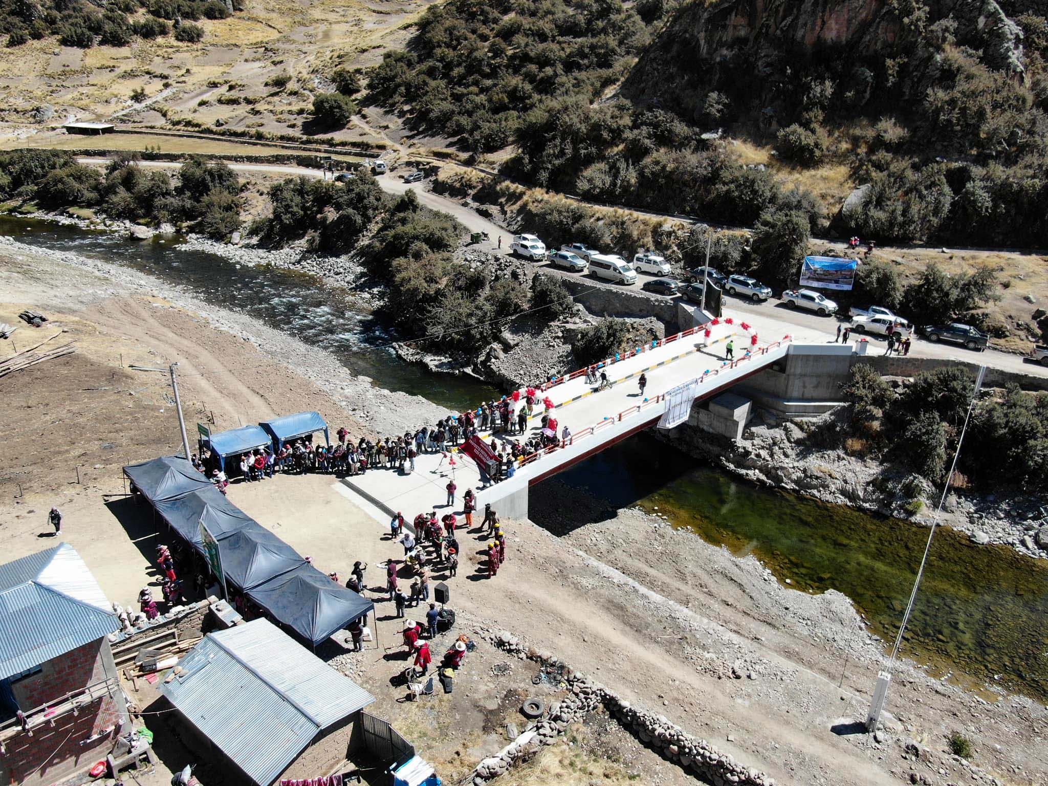 Entregamos Esperanza: Werner Salcedo Álvarez Inauguró Puente Punco En Velille Chumbivilcas